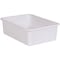 Teacher Created Resources Storage Bin, Plastic, White, 3 PK 20417 - alternate 2